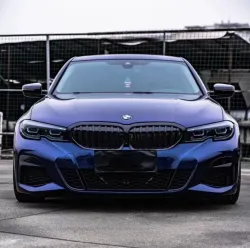 Gloss Metallic Tanzanite Blue Car Vinyl Wrap [BMW OEM Color] review cha0ticBeth 03