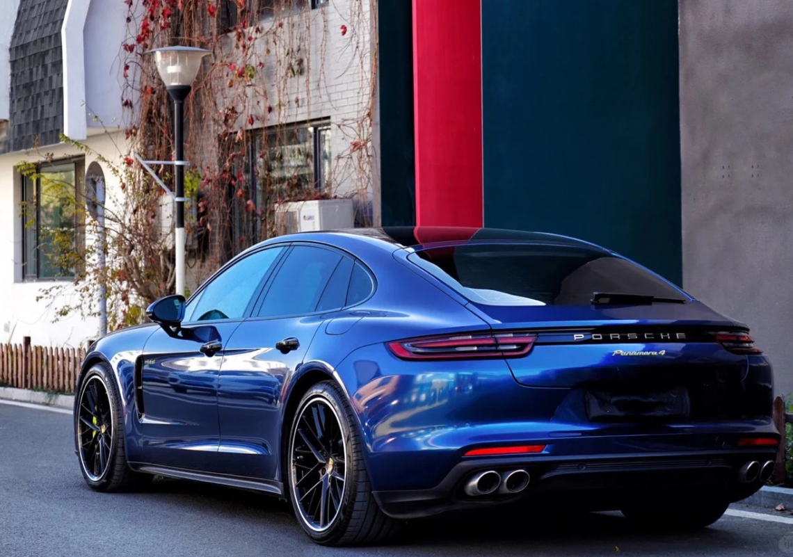 Gloss Metallic Indigo Blue Car Vinyl Wrap review Jess 02