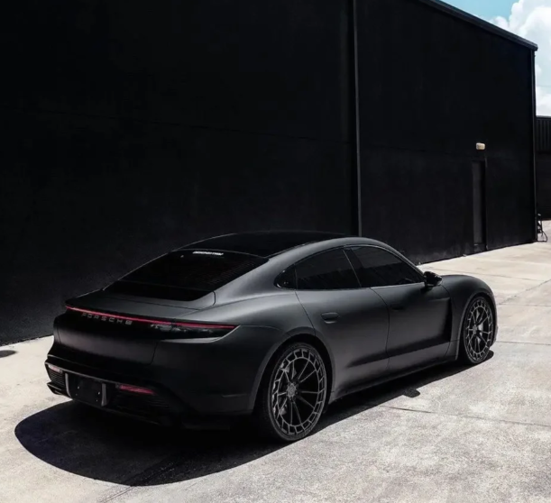 Matte Black Car Vinyl Wrap review 1