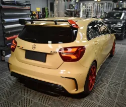  Super Gloss Sandstorm Yellow Desert Yellow Car Vinyl Wrap review 	Ian M. Allen