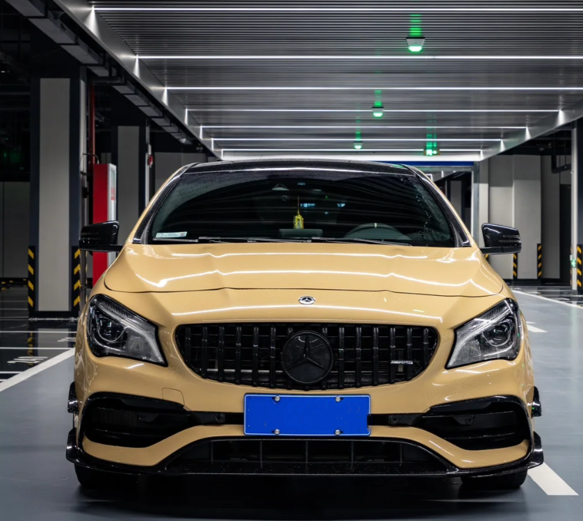 Super Gloss Sandstorm Yellow Desert Yellow Car Vinyl Wrap review Manny Buehler 03