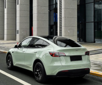 Super Gloss Light Khaki Grey Car Vinyl Wrap review 0