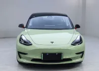 Super Gloss Light Khaki Grey Car Vinyl Wrap review 1