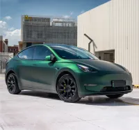 Matte Venom Green Car Vinyl Wrap review 0