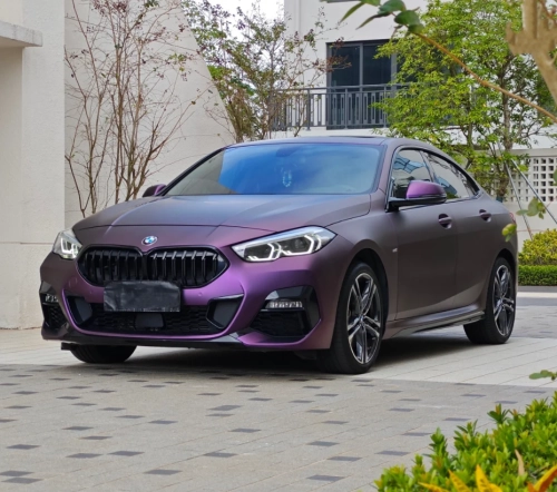 Matte Metallic Purple Car Vinyl Wrap review 