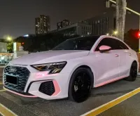  Gloss Metallic Pink to White Car Vinyl Wrap  review 2