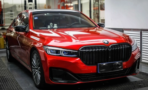 Gloss Metallic Vampire Red Car Vinyl Wrap review 