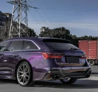 PET Gloss Metallic Midnight Purple Car Vinyl Wrap review 2