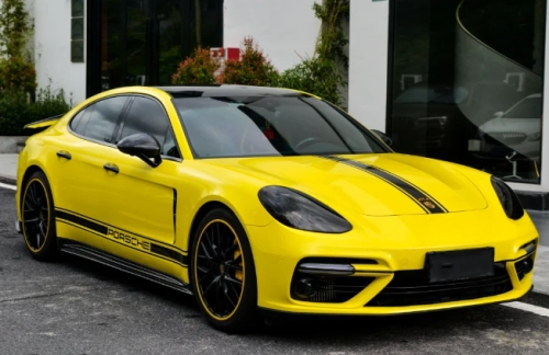 Super Gloss Yellow Car Vinyl Wrap review 