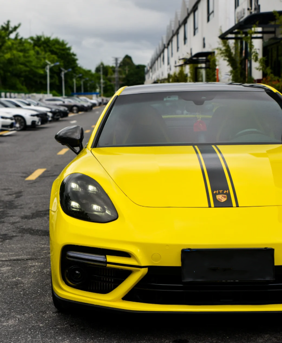 Super Gloss Yellow Car Vinyl Wrap review Dreashawn 02