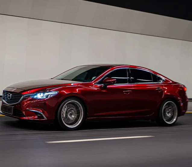  Liquid Metallic Dragon Blood Red Car Vinyl Wrap review 1