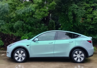 Candy Metallic Grey Green Car Vinyl Wrap review 1