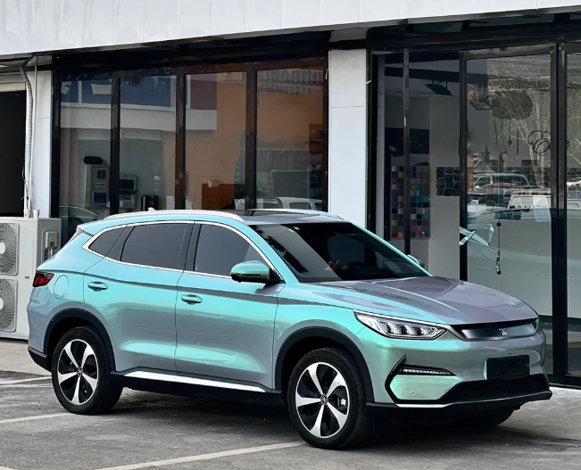 Candy Metallic Grey Green Car Vinyl Wrap review Enrique 02