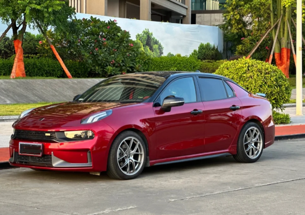 Gloss Metallic Cherry Red Car Vinyl Wrap review 2