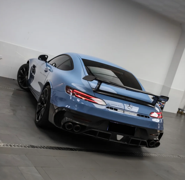 Super Gloss China Blue Car Vinyl Wrap review dean 03