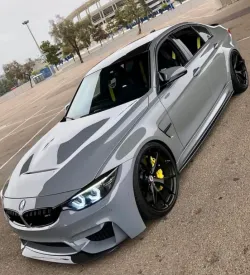  Super Gloss Light Nardo Grey Car Wrap review 	Dudeski 02