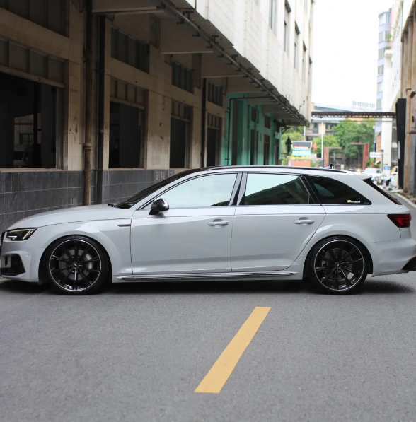 Super Gloss Light Nardo Grey Car Wrap review Chloe 02