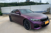 Matte Metallic Purple Car Vinyl Wrap review 1