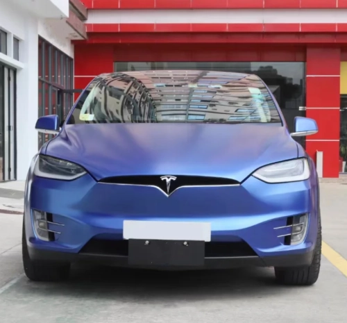  Matte Metallic Portimao Blue Car Vinyl Wrap review 