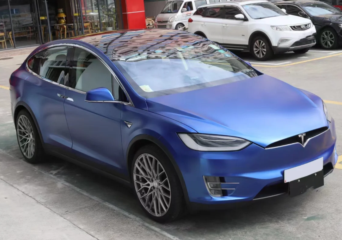  Matte Metallic Portimao Blue Car Vinyl Wrap review Fajilan 02