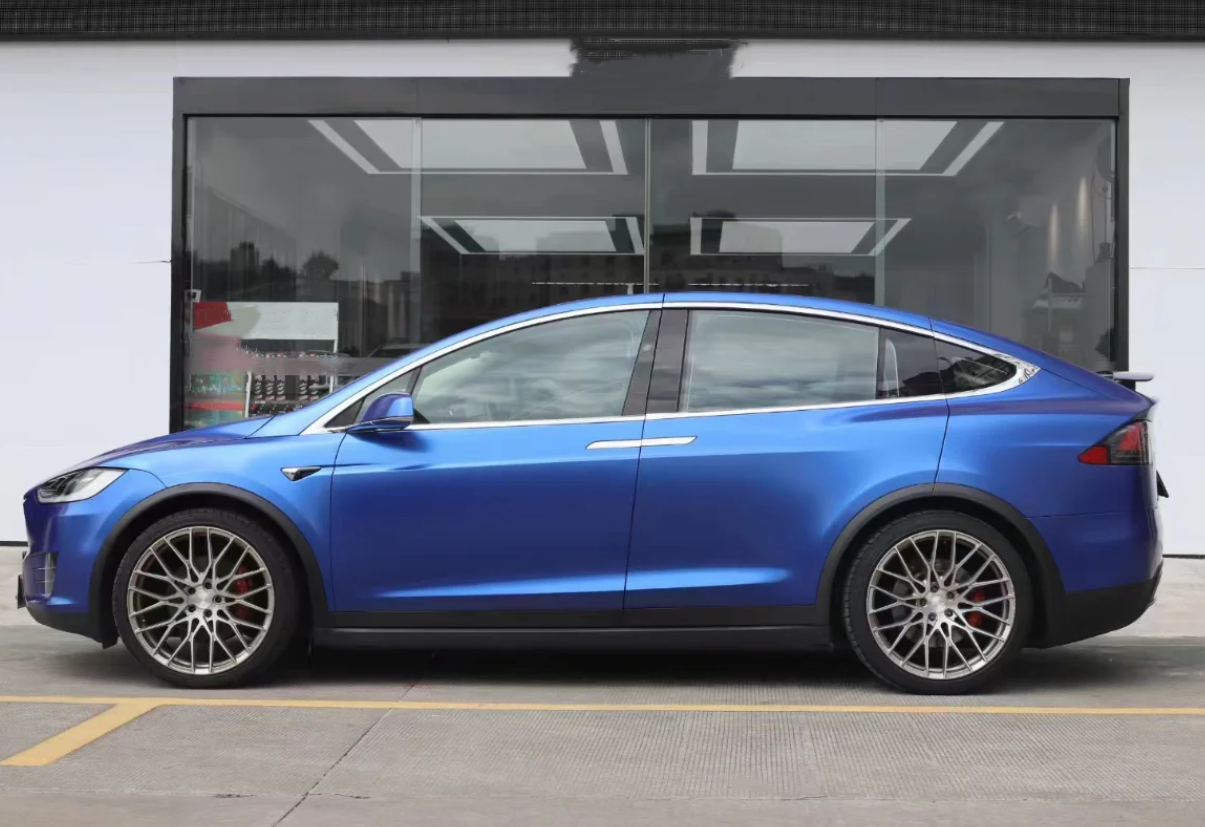  Matte Metallic Portimao Blue Car Vinyl Wrap review Fajilan 03