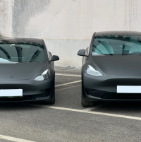 Matte Black Car Vinyl Wrap review 1