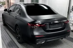  Matte Black Car Vinyl Wrap review 	Mike Phan 02