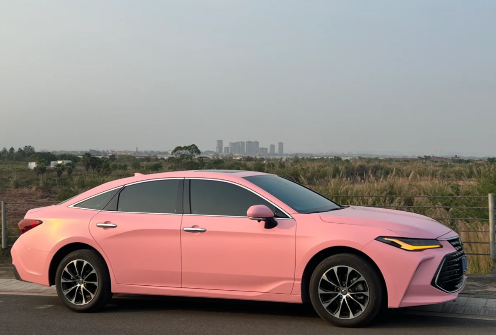  Super Matte Rose Pink Car Vinyl Wrap review Blaine T. Jones 02