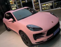  Super Matte Rose Pink Car Vinyl Wrap review 	Yuri de Castroverde