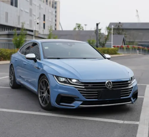 Super Gloss China Blue Car Vinyl Wrap review 