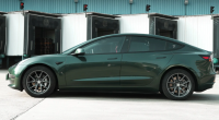 Gloss Metallic Gotland Green Car Vinyl Wrap review 1