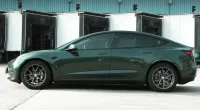 Gloss Metallic Gotland Green Car Vinyl Wrap review 1