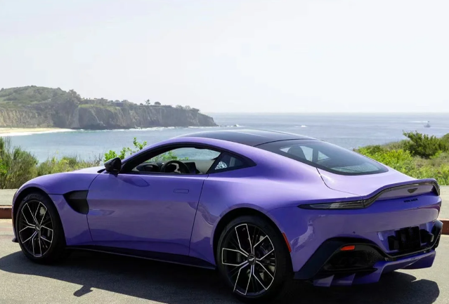 Super Gloss Lavender Purple Car Vinyl Wrap review Brooks 02