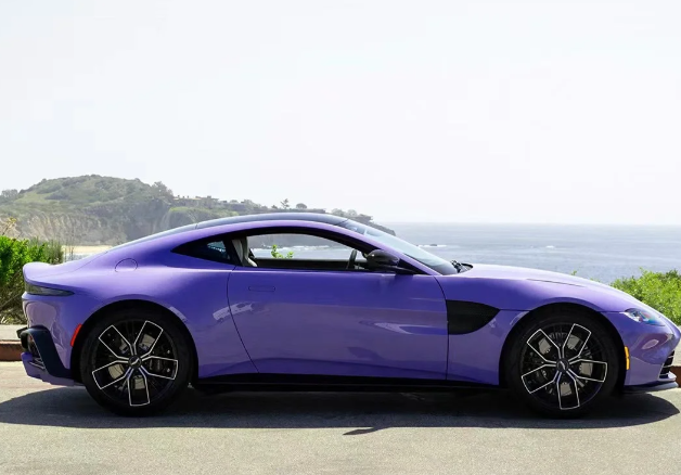 Super Gloss Lavender Purple Car Vinyl Wrap review Brooks 04