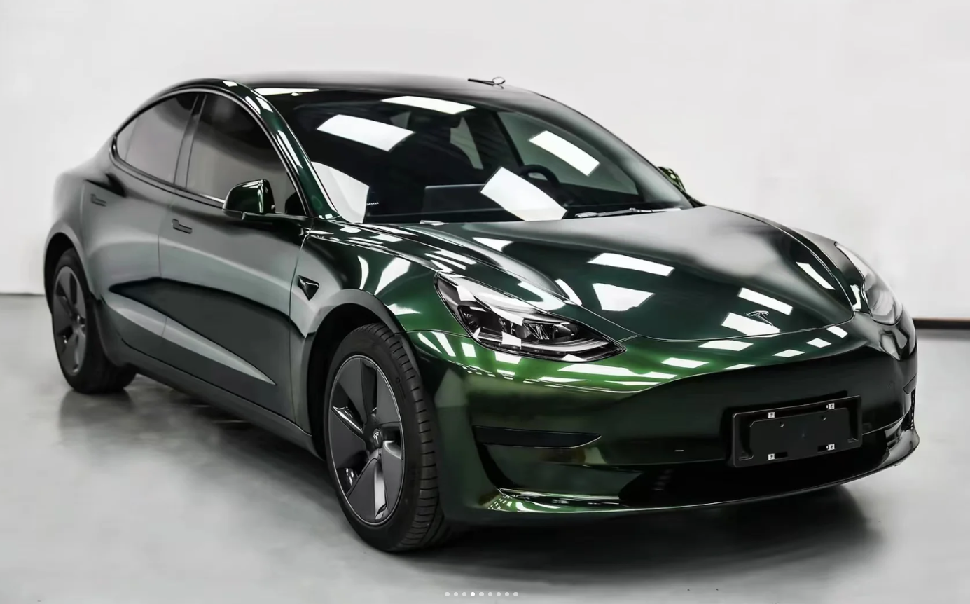 Gloss Metallic Midnight Green Car Vinyl Wrap review GFY