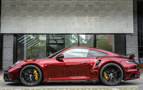  Liquid Metallic Dragon Blood Red Car Vinyl Wrap review 