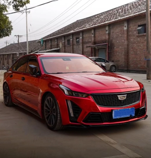 Gloss Metallic Cherry Red Car Vinyl Wrap review 