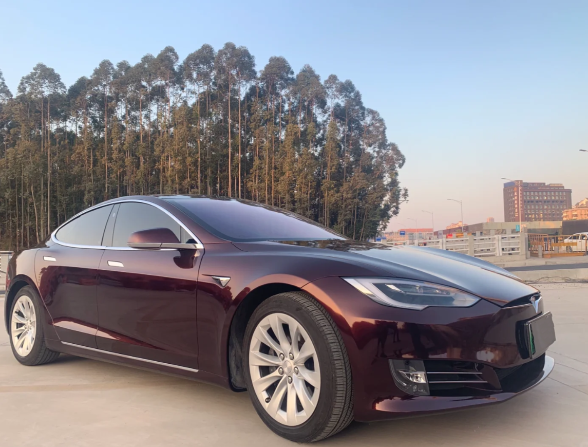 Gloss Metallic Black Rose Car Vinyl Wrap review 1