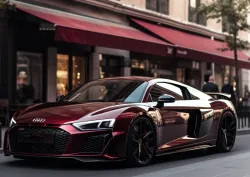 Gloss Metallic Black Rose Car Vinyl Wrap review 	George 03