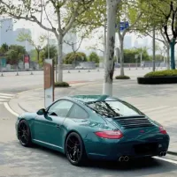Super Gloss Pine Green Car Vinyl Wrap review 2