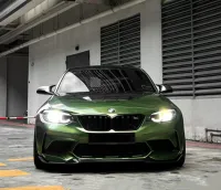 Gloss Metallic Mamba Green Car Vinyl Wrap review 0