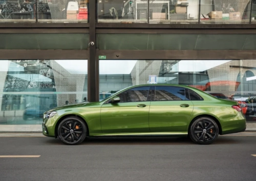 Gloss Metallic Mamba Green Car Vinyl Wrap review 