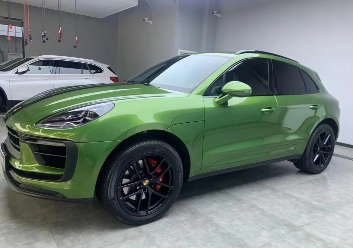 Gloss Metallic Mamba Green Car Vinyl Wrap review remoman 02