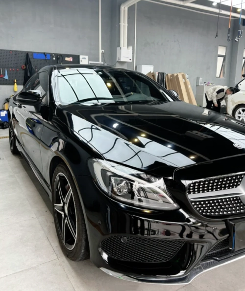 Super Gloss Piano Black Car Vinyl Wrap review 