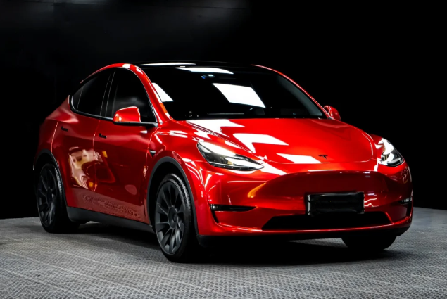 Gloss Metallic Vampire Red Car Vinyl Wrap review 1