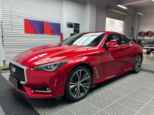 Gloss Metallic Vampire Red Car Vinyl Wrap review 