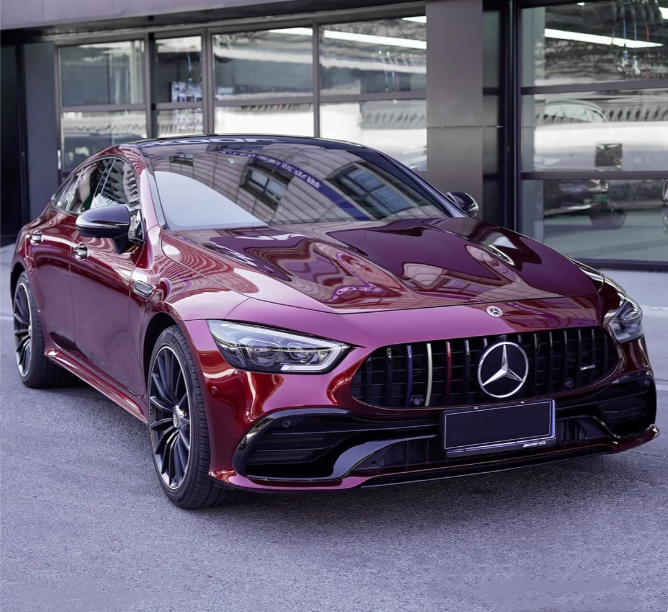  Liquid Metallic Dragon Blood Red Car Vinyl Wrap review 0