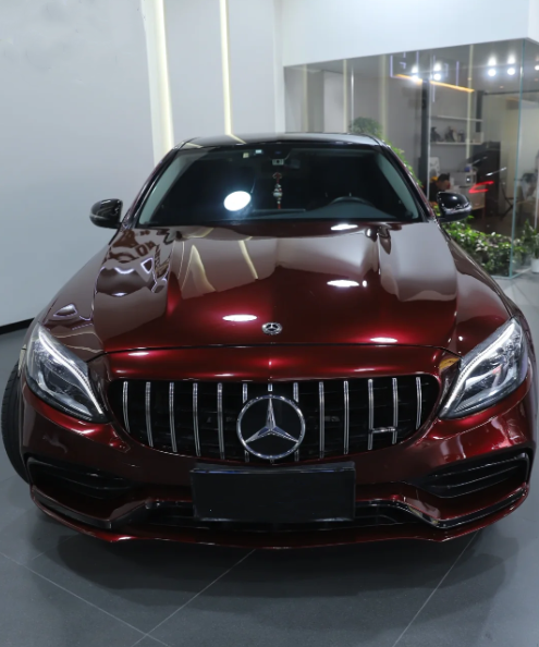  Liquid Metallic Dragon Blood Red Car Vinyl Wrap review 2