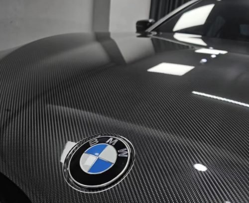 Super Gloss Carbon Fiber Car Vinyl Wrap review 