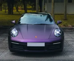 Matte Metallic Purple Car Vinyl Wrap review morris 01